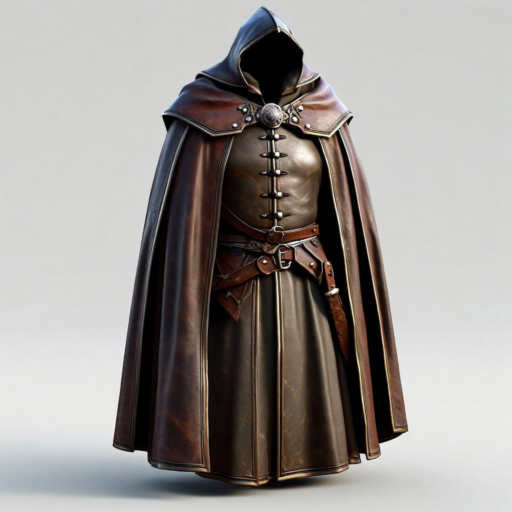 Demenissian Uniform Leather Cloak