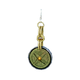 Boucle d'Oreille en Or Gravée