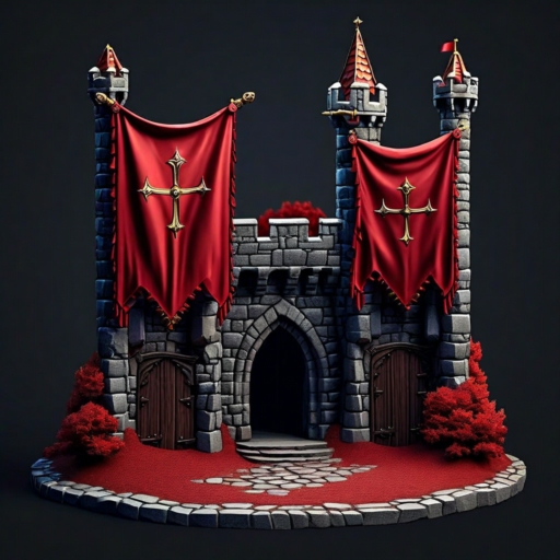 Voile de Fumée Rouge