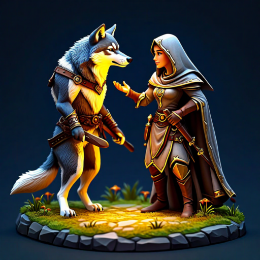 Loup Protégeant Hernand