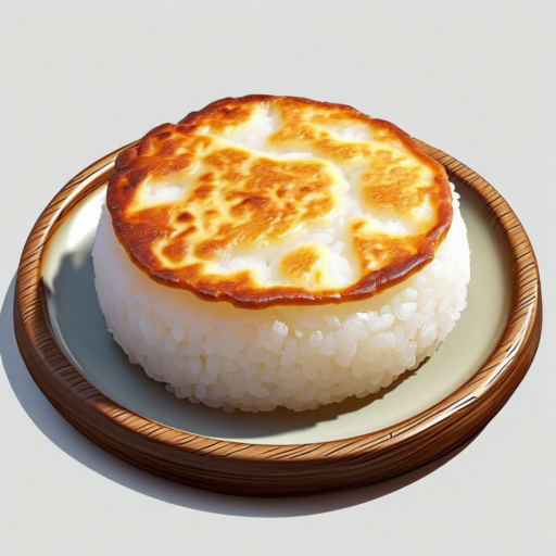 Gebratene Reiskuchen