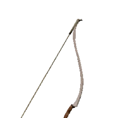 White Wood Bow